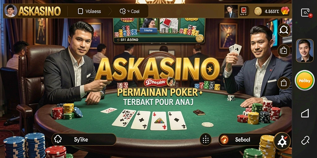 Gameplay menarik ASKASINO dengan pengalaman poker terbaik.