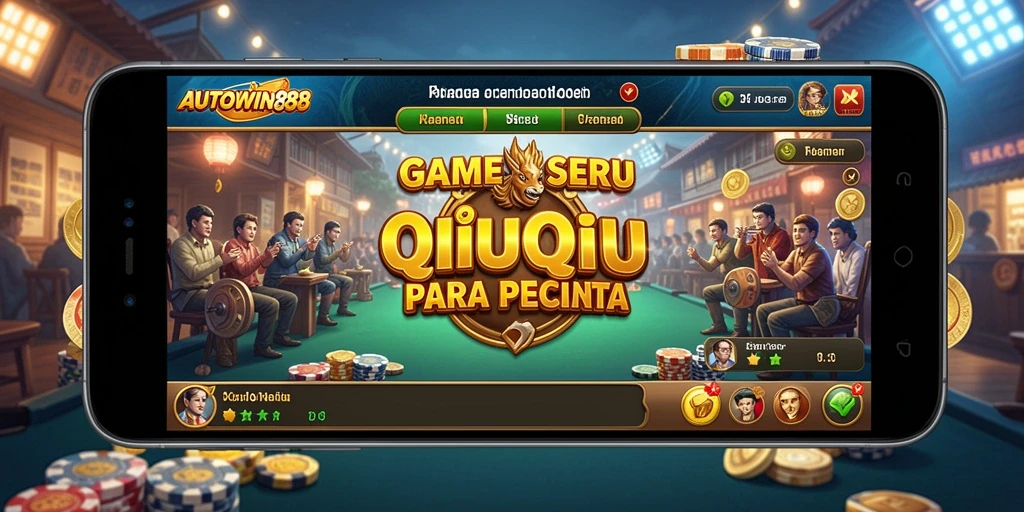 Tampilan permainan QiuQiu yang menarik di AUTOWIN88.
