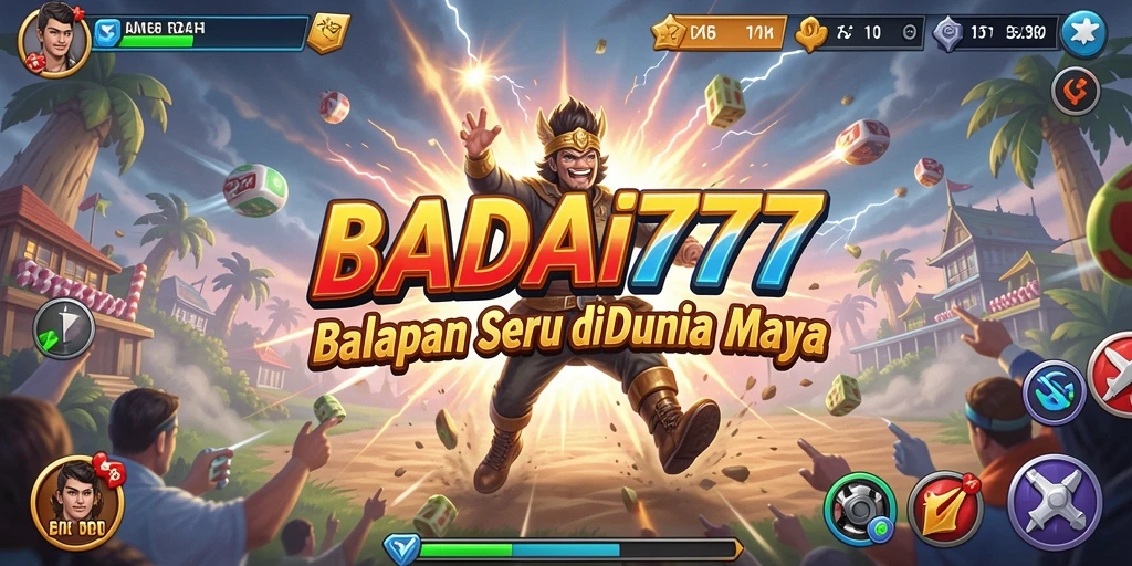 Gameplay balapan seru dengan grafik menakjubkan di BADAI777.