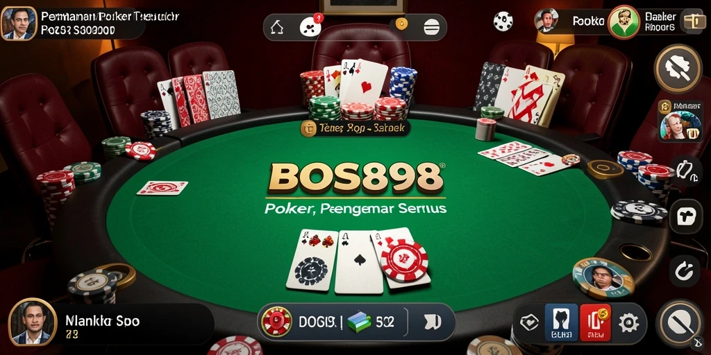 Tampilan gameplay seru dan menegangkan di BOS898.