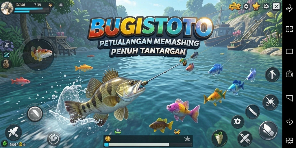 Tangkapan ikan yang luar biasa dalam gameplay BUGISTOTO.