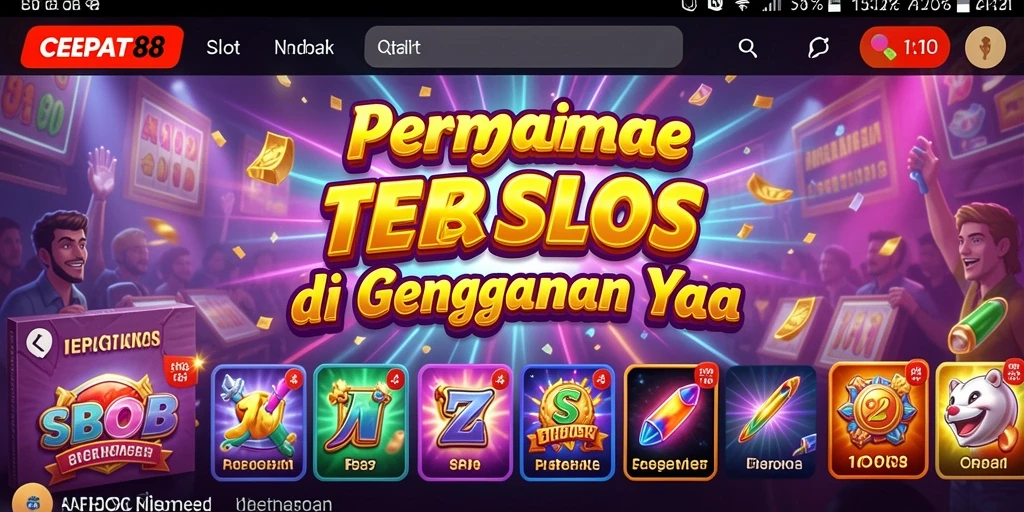 Gameplay seru dengan grafis menawan di CEPAT88.