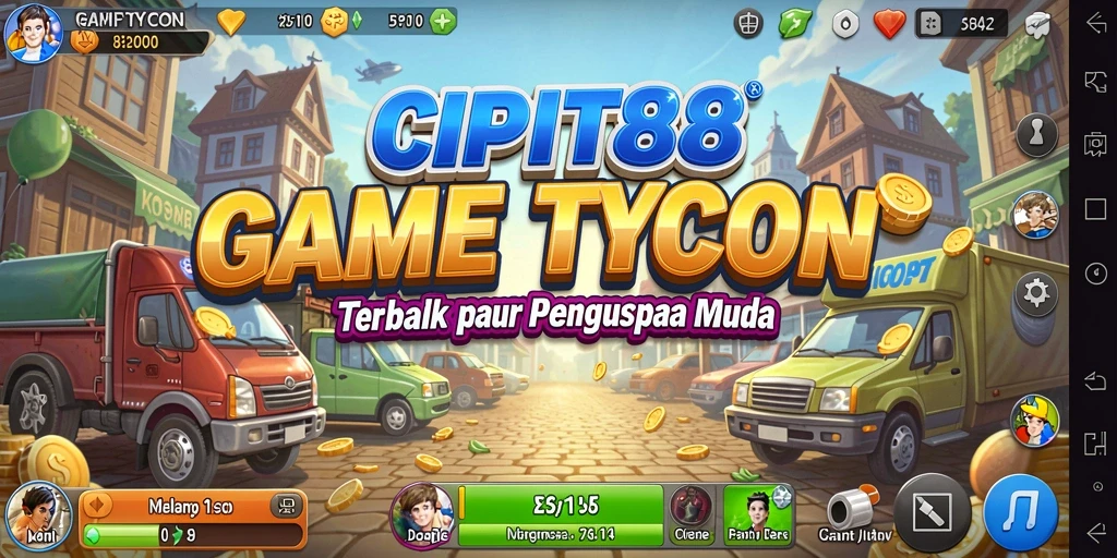 Tangkapan layar gameplay CIPIT88 yang menampilkan strategi bisnis yang menarik.