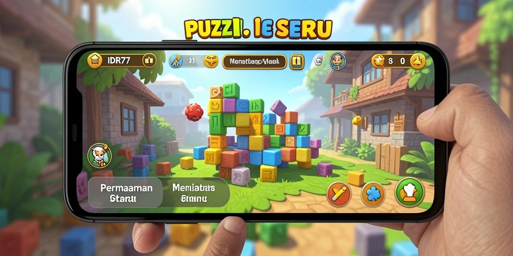 Gameplay seru di IDR77 dengan berbagai tantangan puzzle.