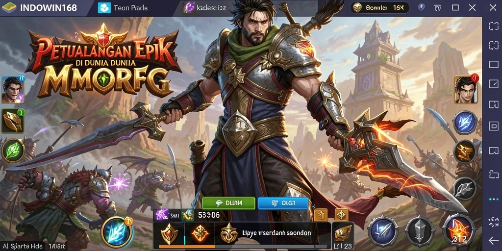Tangkapan layar dari gameplay menarik di INDOWIN168.