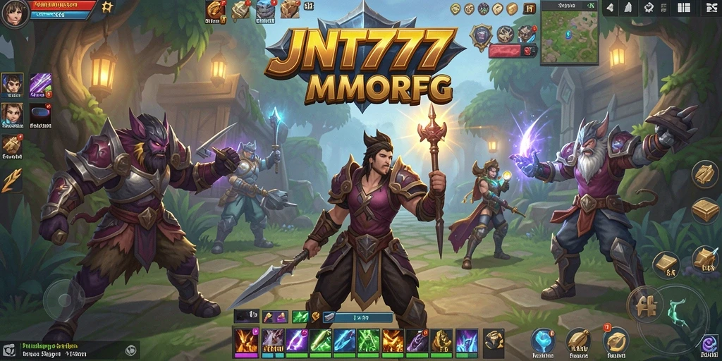Screenshot gameplay yang menunjukkan petualangan seru di dunia MMORPG.