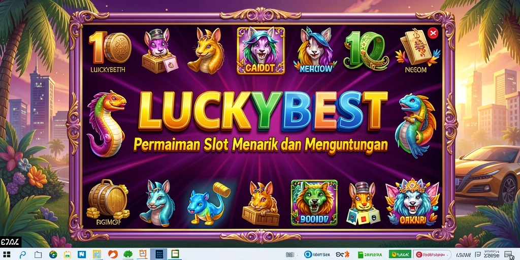 Tampilan gameplay LUCKYBEST yang menarik dan menantang.