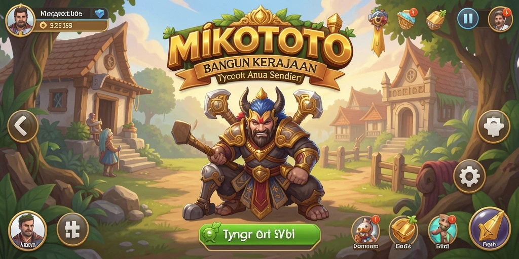 Tampilan gameplay menarik dari MIKOTOTO dengan grafis Tycoon yang menawan.