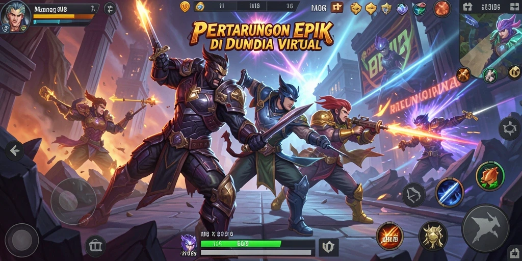 Gameplay mendebarkan saat karakter bertarung dalam N06.
