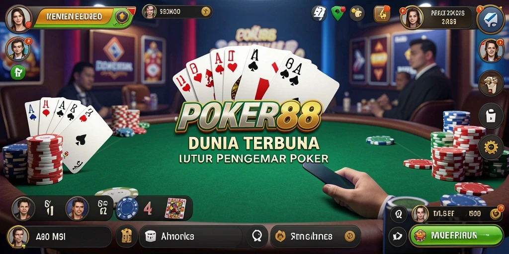 Tampilan gameplay POKER88 yang mengasyikkan di dunia open world.