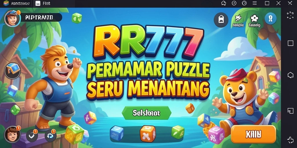 Screenshot RR777 menampilkan gameplay Puzzle yang menarik dan menantang.