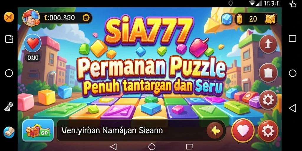 Tampilan gameplay SIA777 yang menarik dan penuh warna.