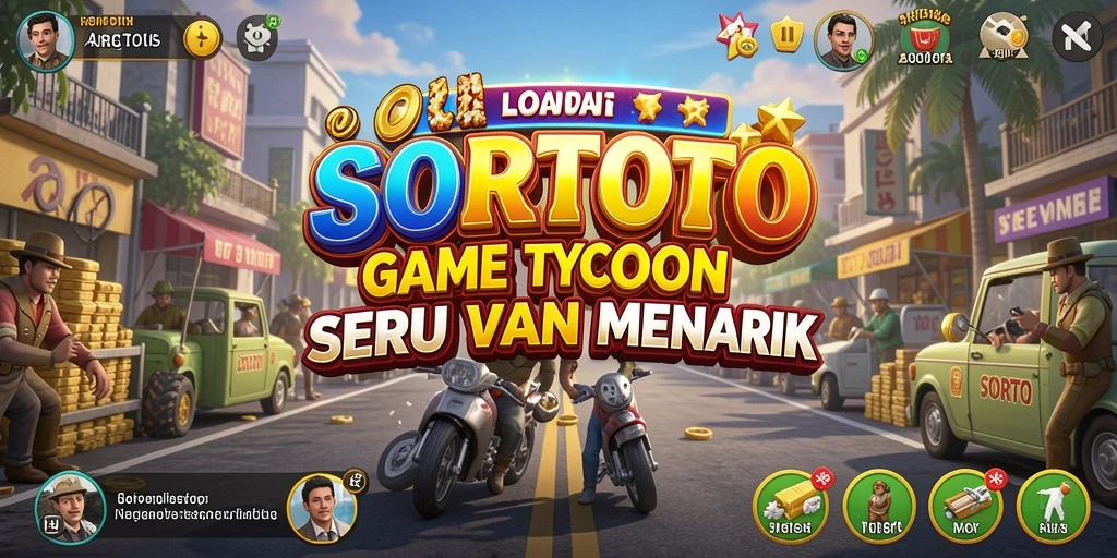 Tampilan menarik dari gameplay SORTOTO yang penuh strategi dan inovasi.